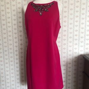 NWT Jennifer Lopez Pink Dress (size 14)